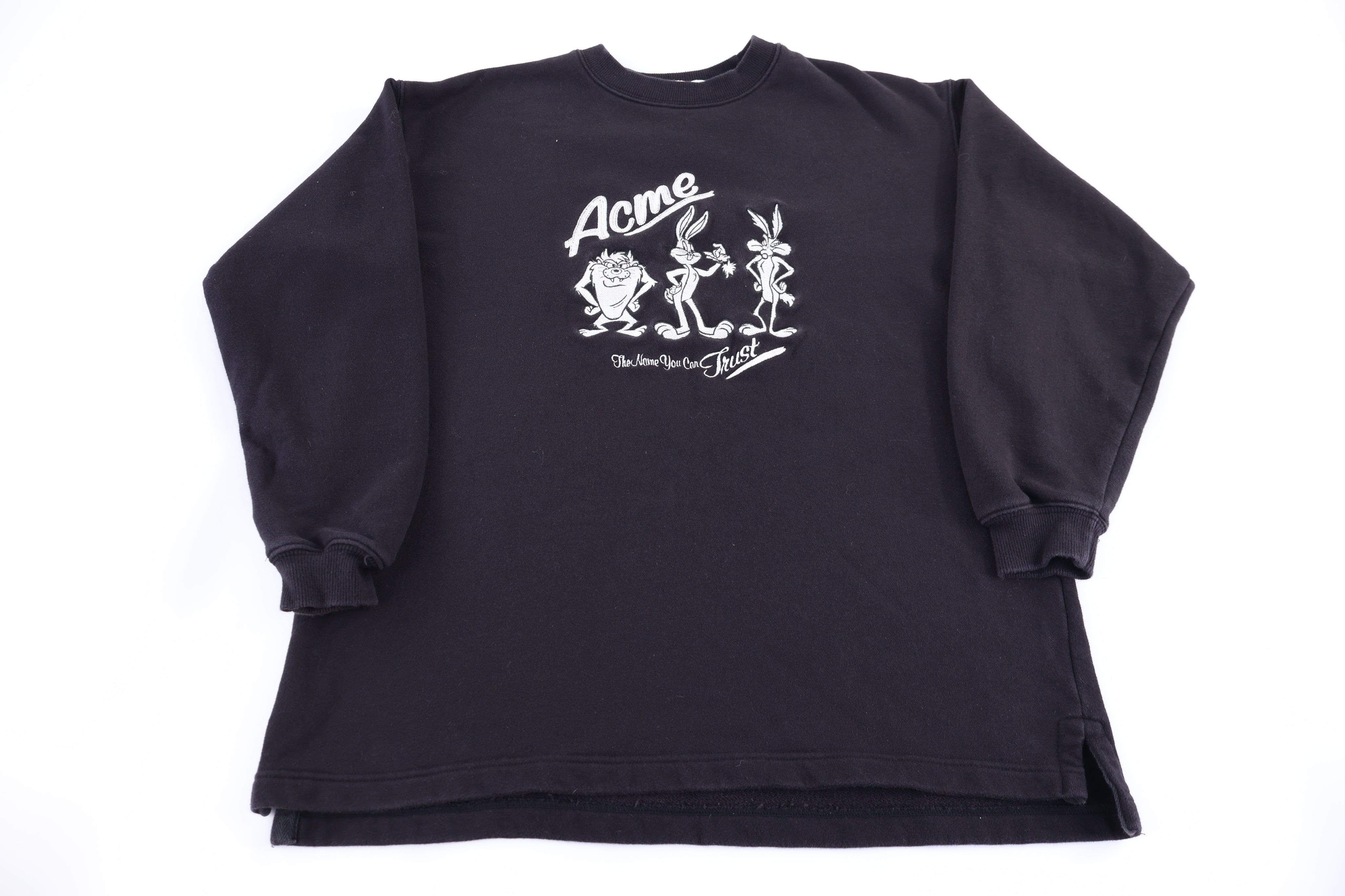 Vintage ACME The Home You Can Trust Embroidered Sweater