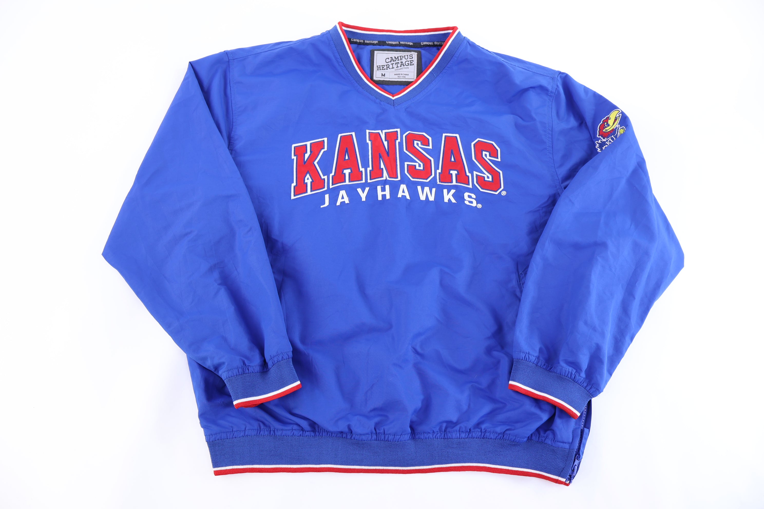 University of Kansas Jayhawks Pullover Windbreaker