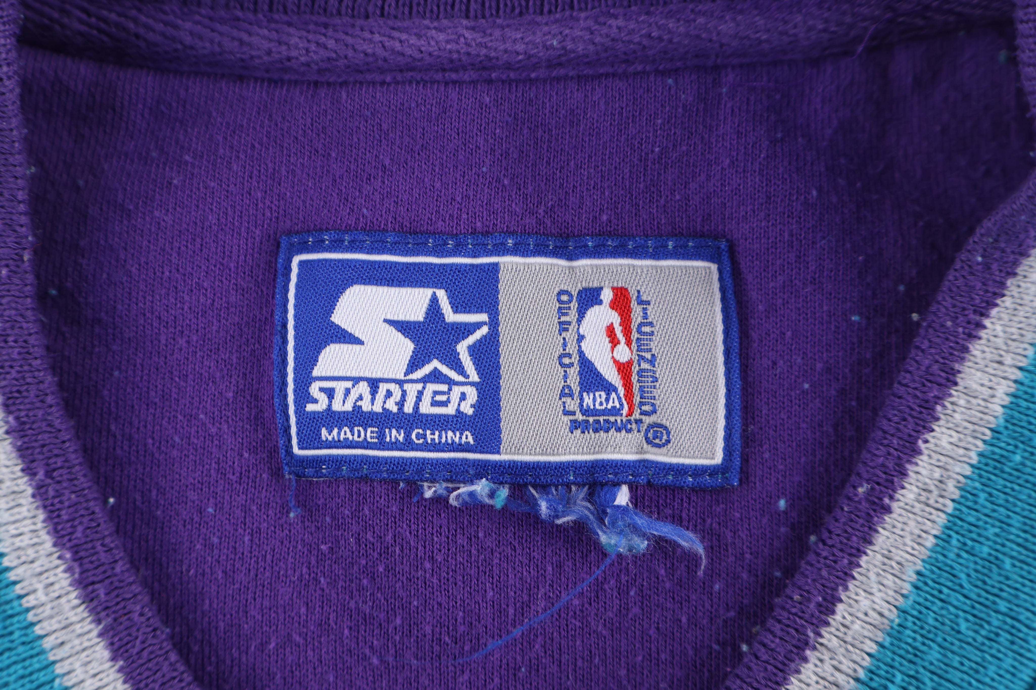 Vintage Starter Charlotte Hornets Basketball Sweatshirt