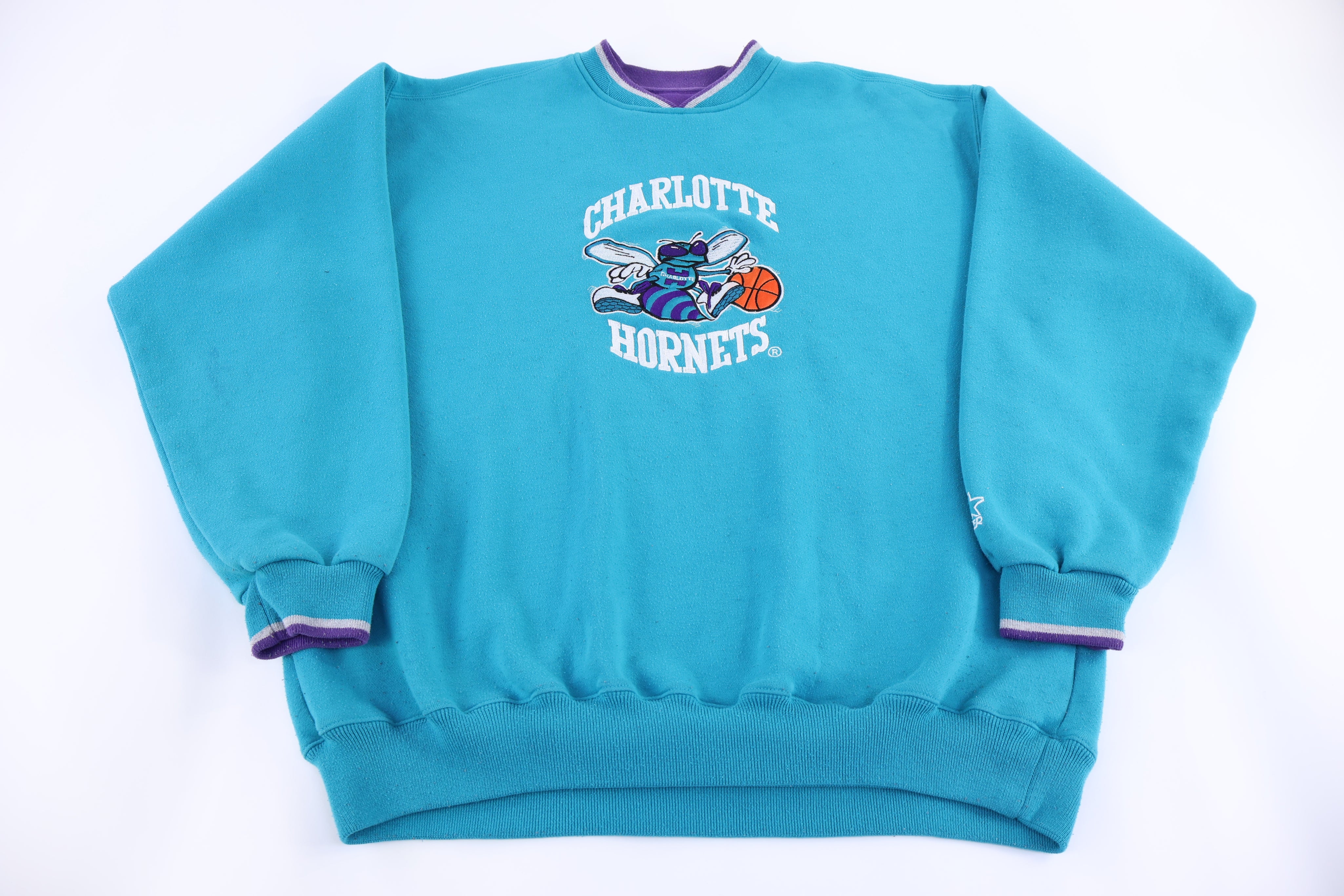 Vintage Starter Charlotte Hornets Basketball Sweatshirt
