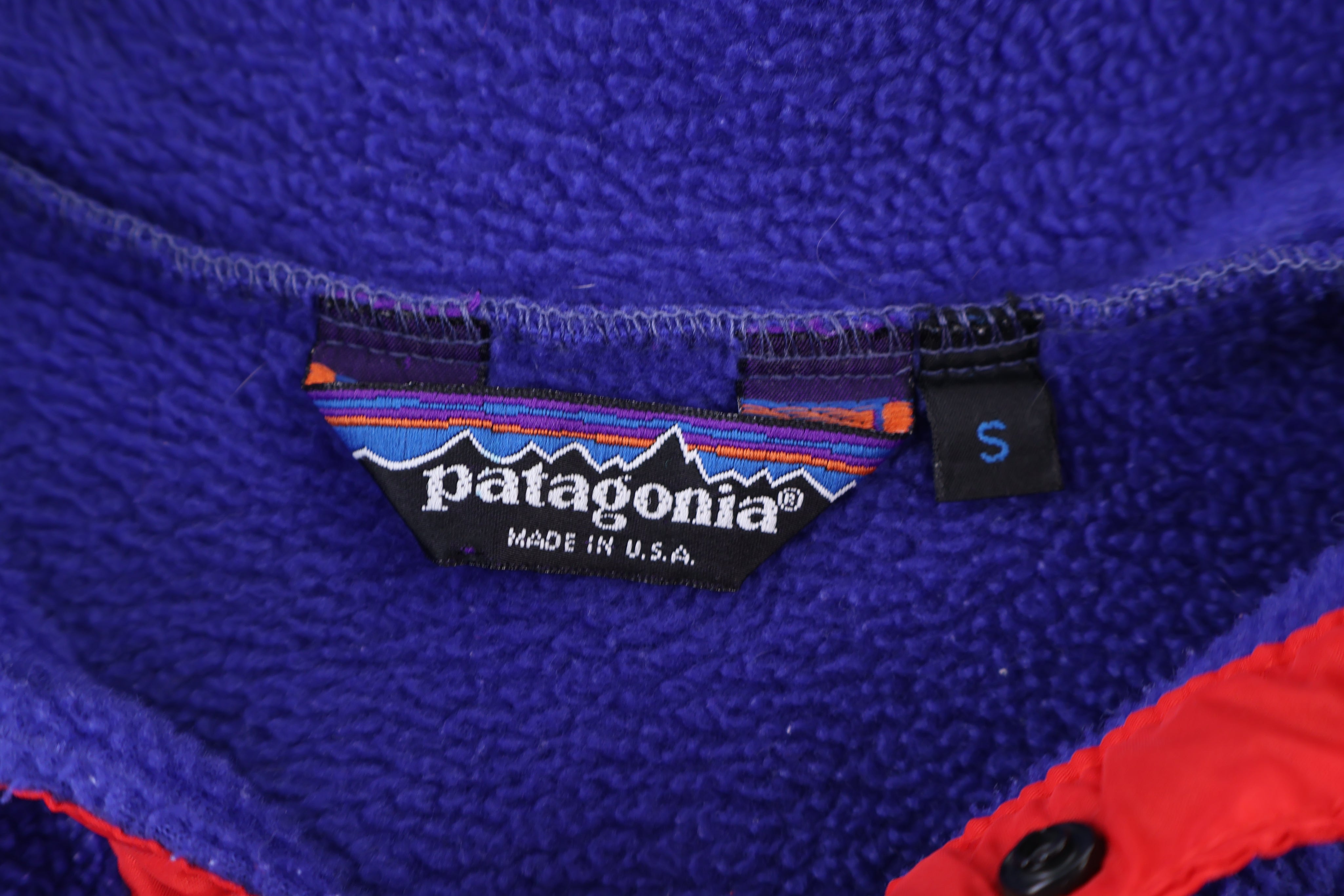 Patagonia Synchilla Logo Patch Snap-T Fleece Pullover