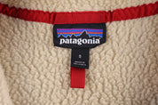 Patagonia Logo Patch Half Zip Sherpa Pullover