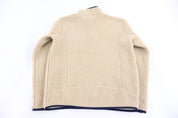 Patagonia Logo Patch Half Zip Sherpa Pullover