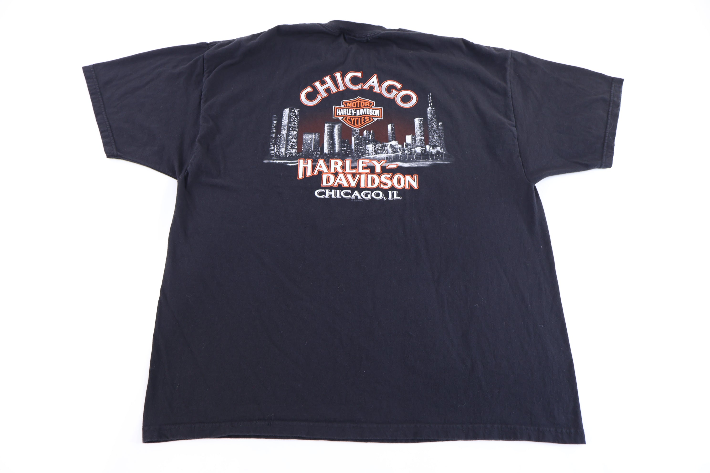 Harley Davidson Motorcycles Chicago T-shirt