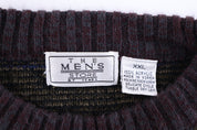 90's The Men's Store Multipattern Knit Sweater