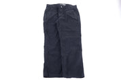 Carhartt Logo Patch Black Pants