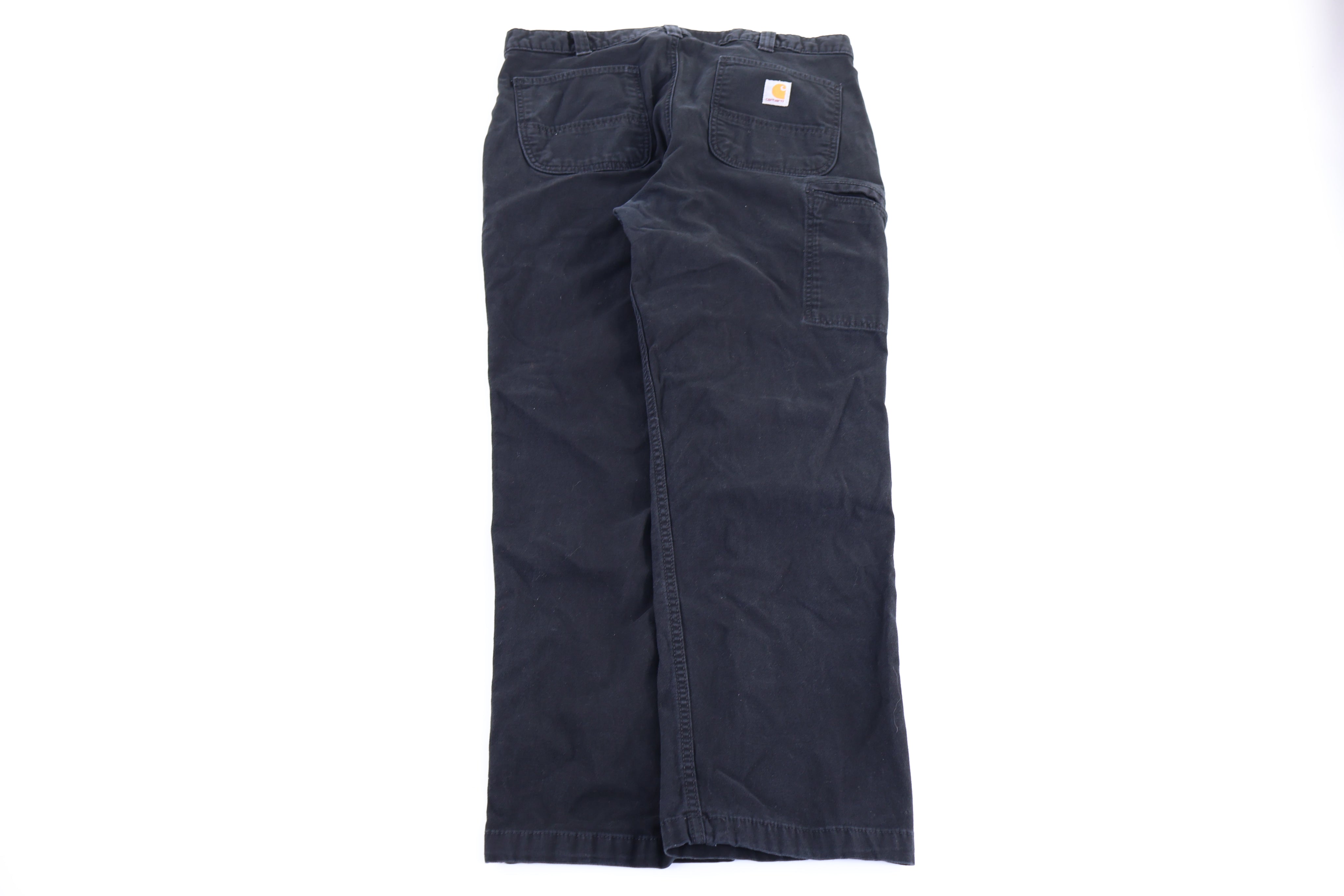 Carhartt Logo Patch Black Pants