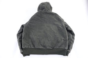 Carhartt Logo Patch Green Full Zip Jacket