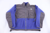 Women's The North Face Blue & Grey Denali Full Zip Jacket