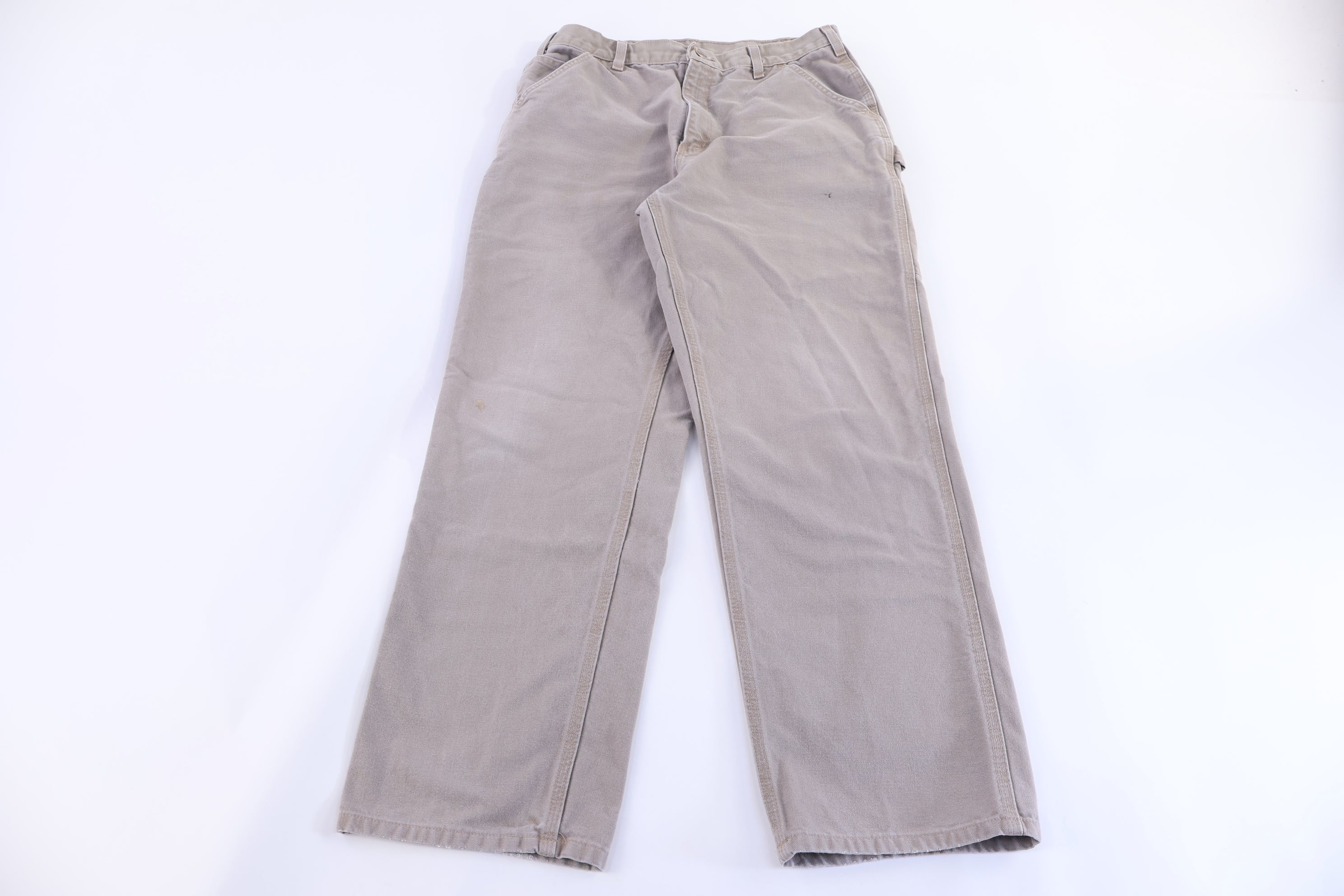 Carhartt Logo Patch Tan Pants