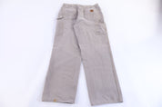 Carhartt Logo Patch Tan Pants