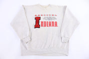 90's Indiana University Embroidered Sweatshirt