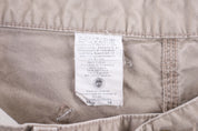 Carhartt Logo Patch Tan Shorts