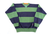 Vintage Tommy Hilfiger Embroidered Logo Knit Sweater