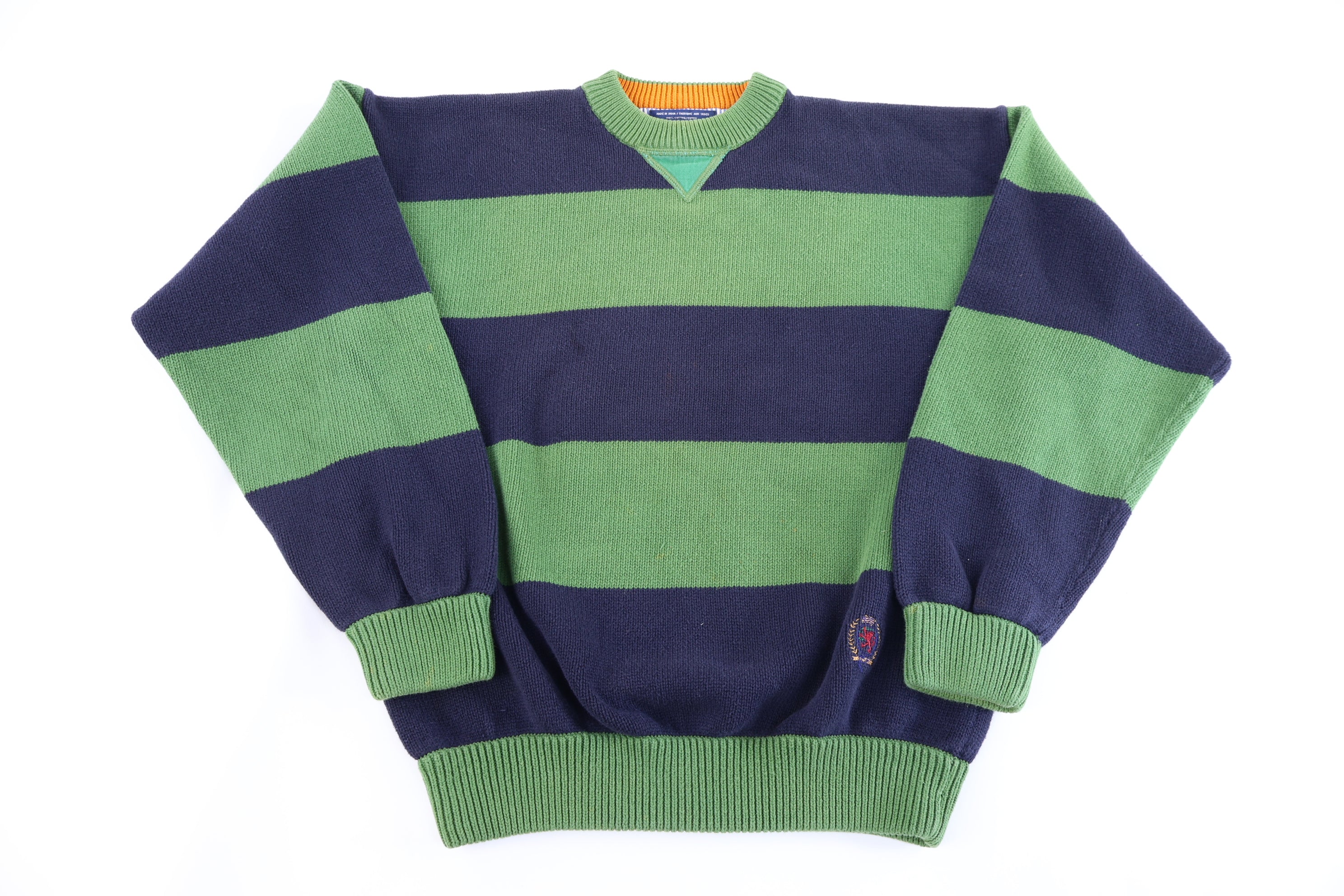 Vintage Tommy Hilfiger Embroidered Logo Knit Sweater