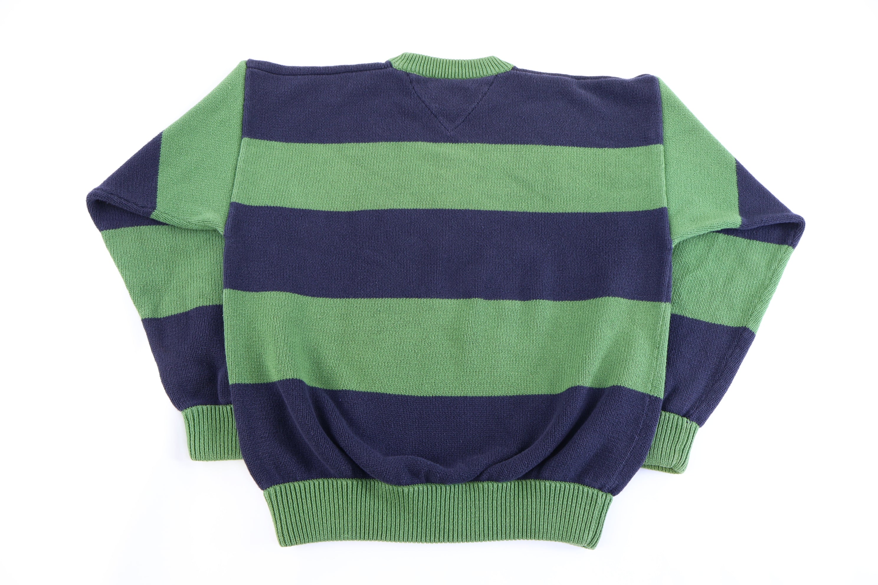 Vintage Tommy Hilfiger Embroidered Logo Knit Sweater