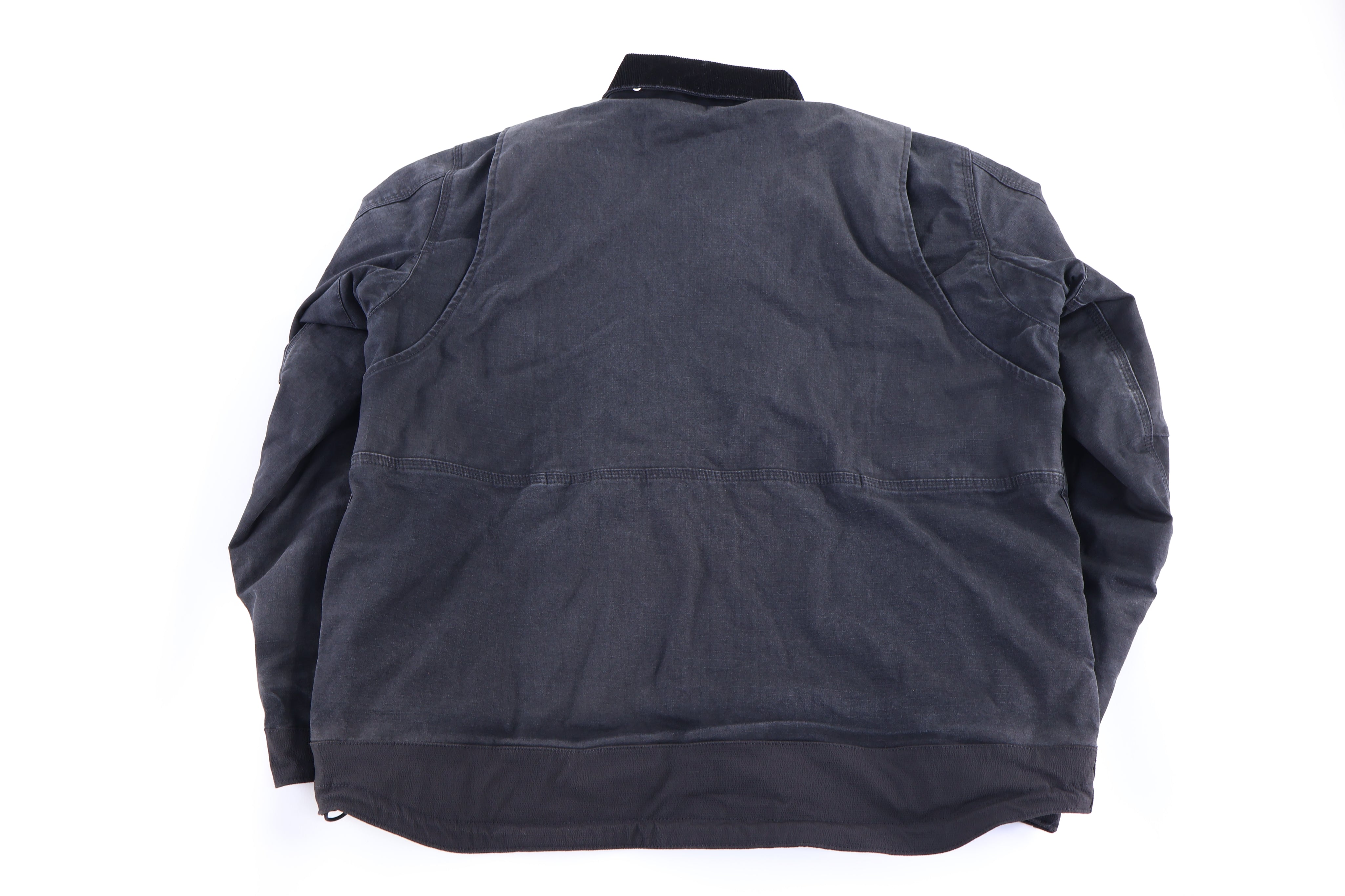 Carhartt Logo Patch Black Full Zip Jacket