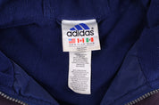 90's Adidas Embroidered Logo Multicolor Full Zip Jacket