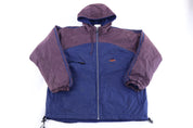 90's Adidas Embroidered Logo Multicolor Full Zip Jacket