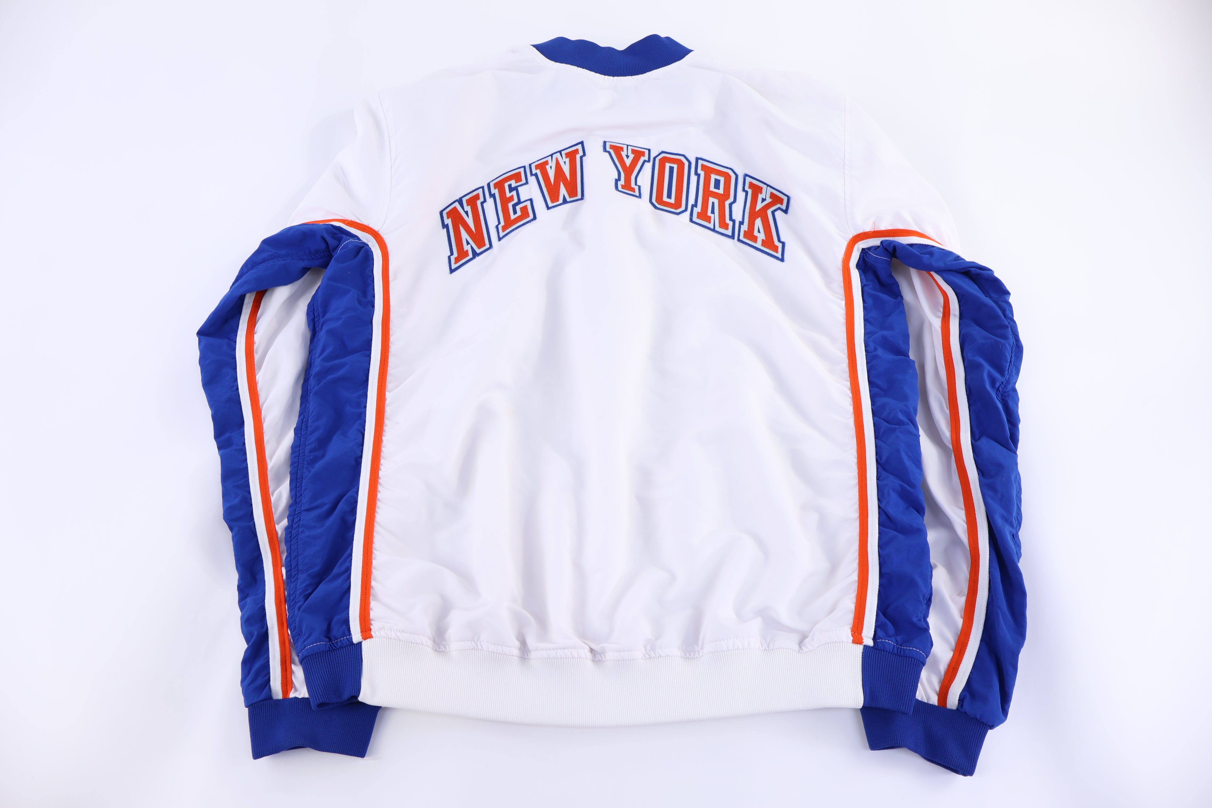 Vintage Champion New York Knicks Team  Issued Basketball Full Zip Jacket