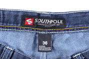 Y2K Southpole Dark Wash Denim Shorts