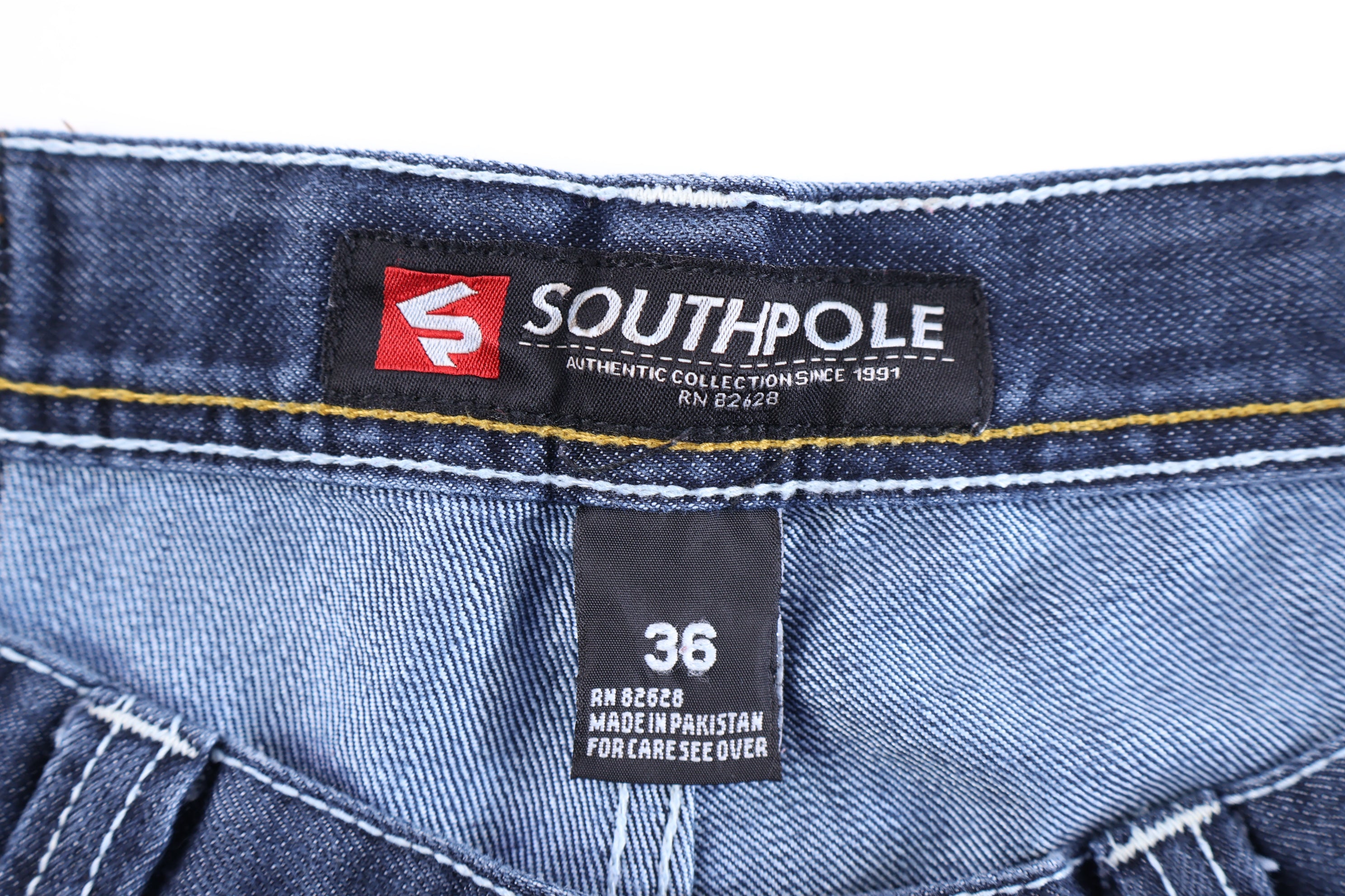 Y2K Southpole Dark Wash Denim Shorts
