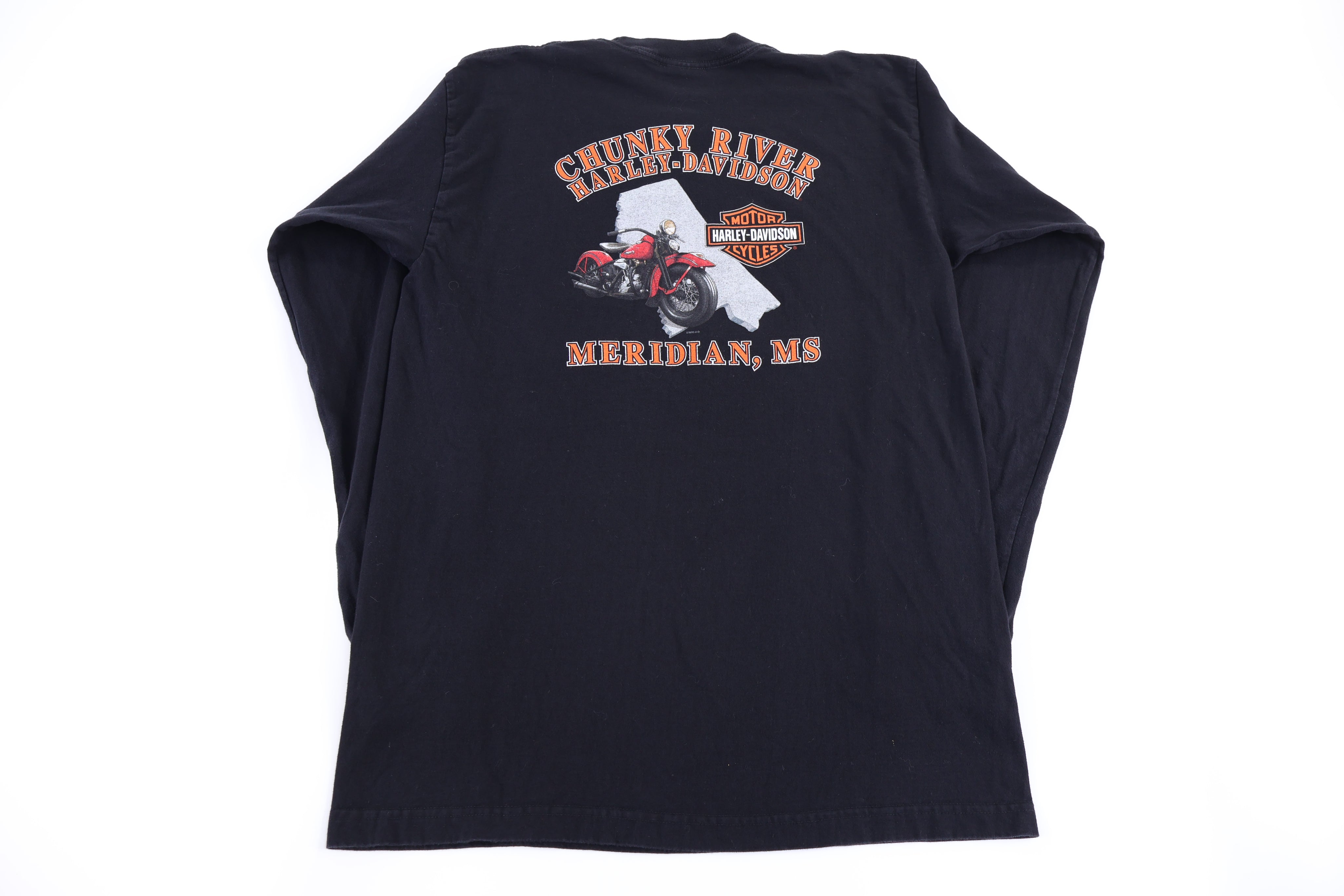 Harley Davidson Motorcycles Mississippi LS T-shirt