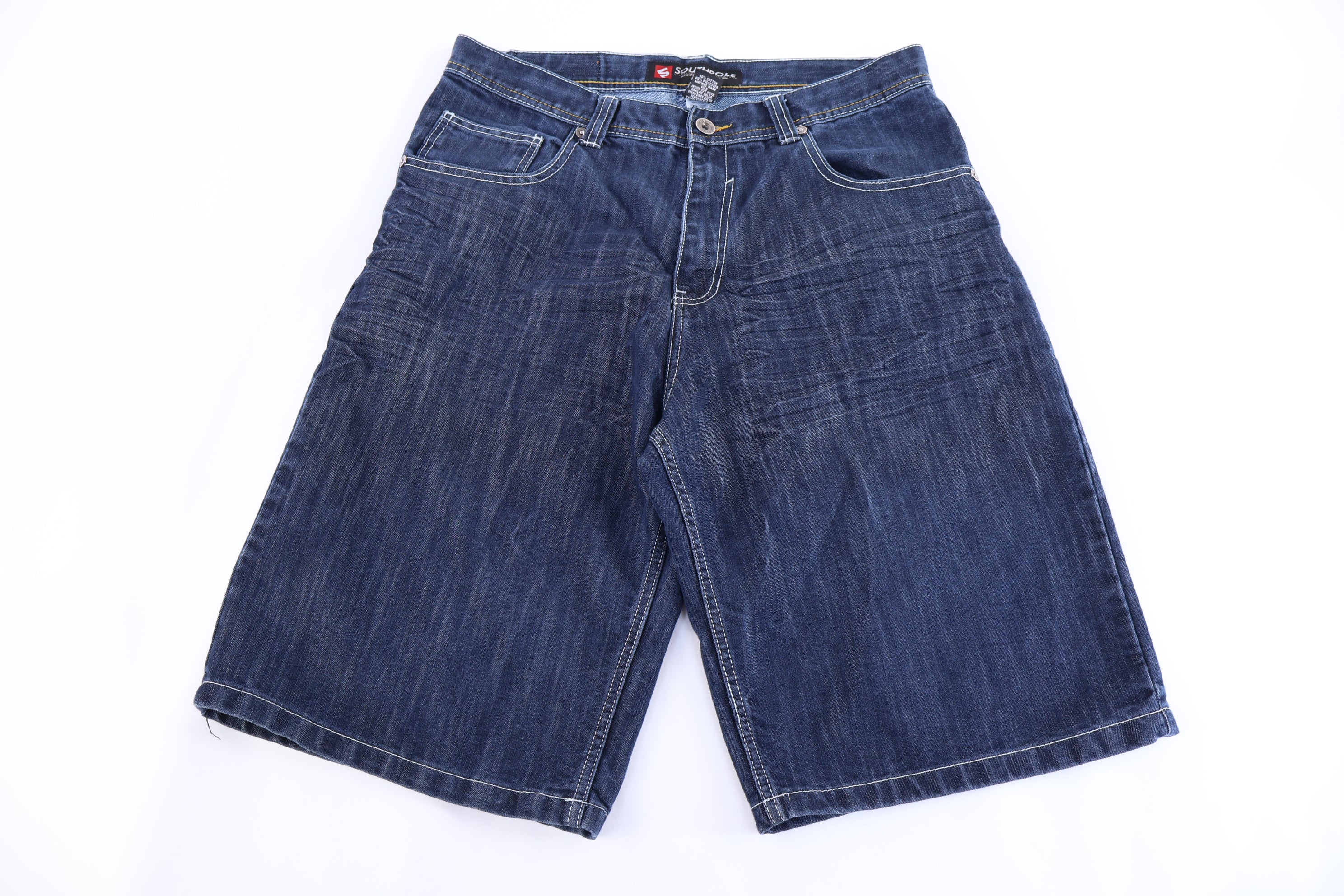 Y2K Southpole Dark Wash Denim Shorts