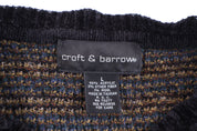 Vintage Croft & Barrow Multipattern Knit Sweater