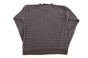 Vintage Croft & Barrow Multipattern Knit Sweater