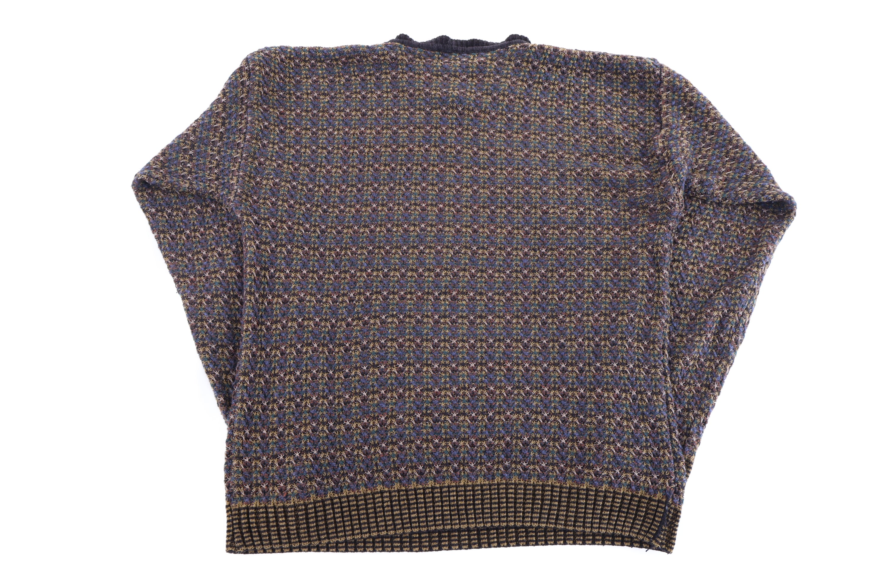 Vintage Croft & Barrow Multipattern Knit Sweater