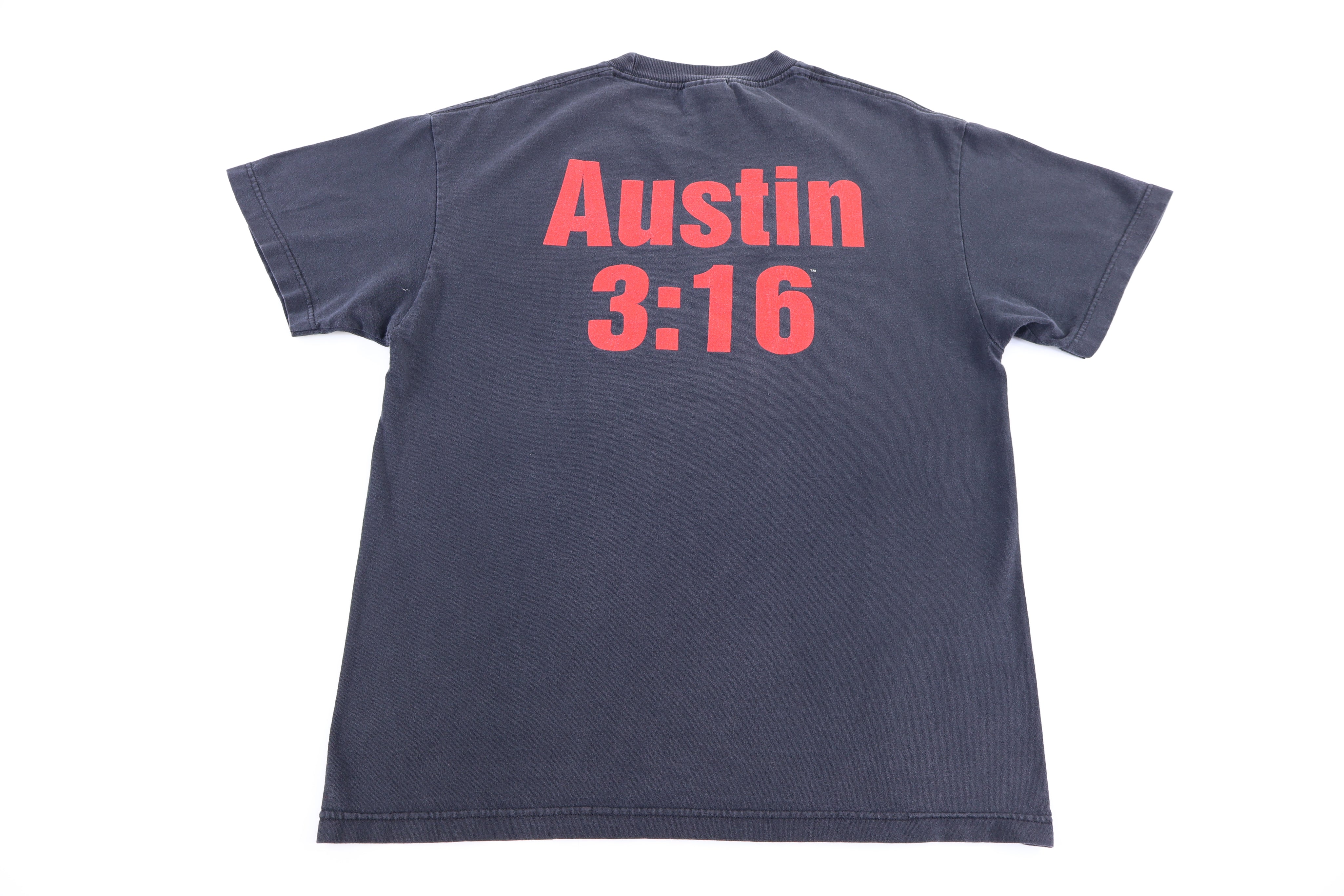 2002 WWF Stone Cold Steve Austin What T-shirt