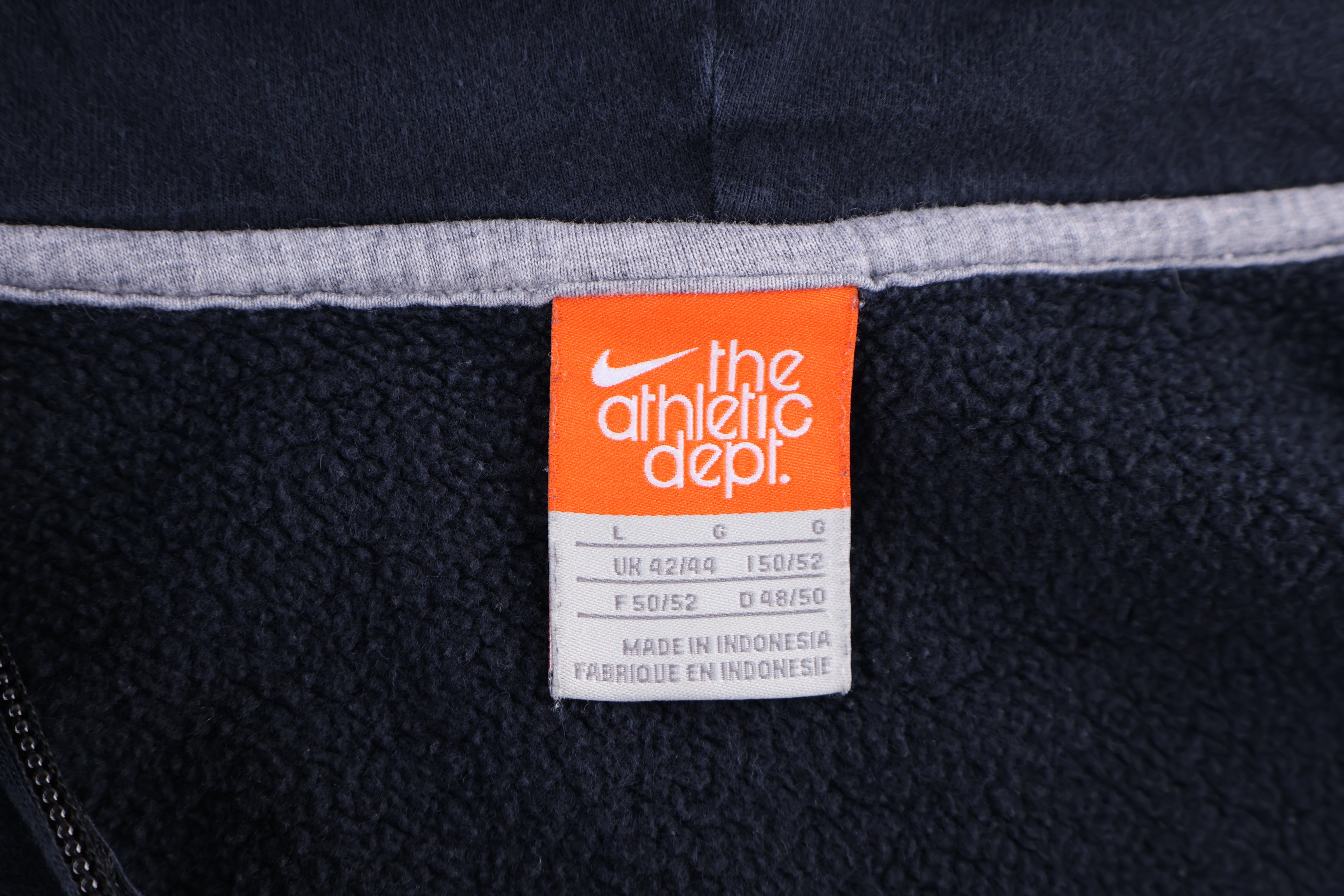 Nike Athletic Dept Black Full Zip Hoodie