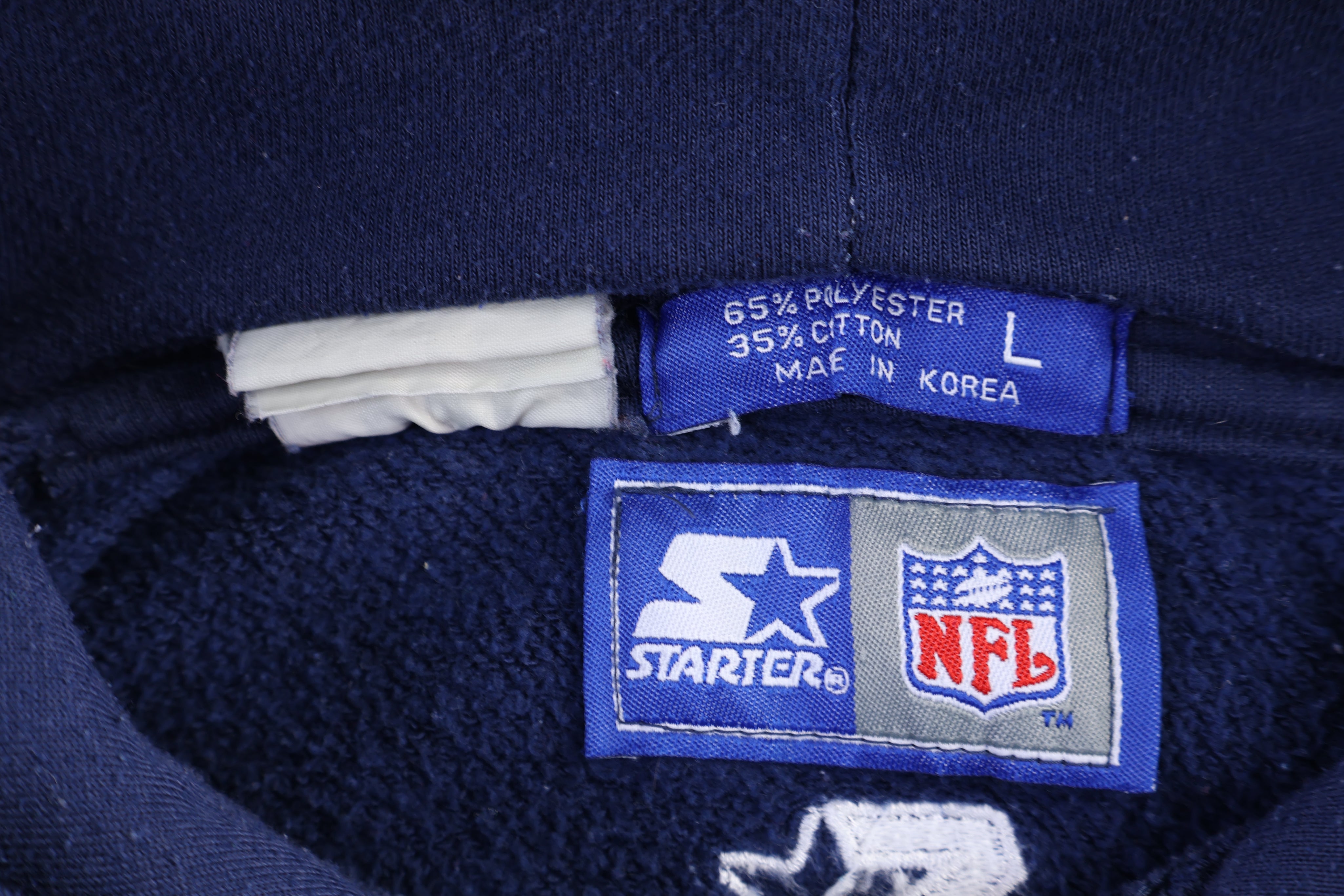 Vintage Starter Dallas Cowboys Pullover Hoodie