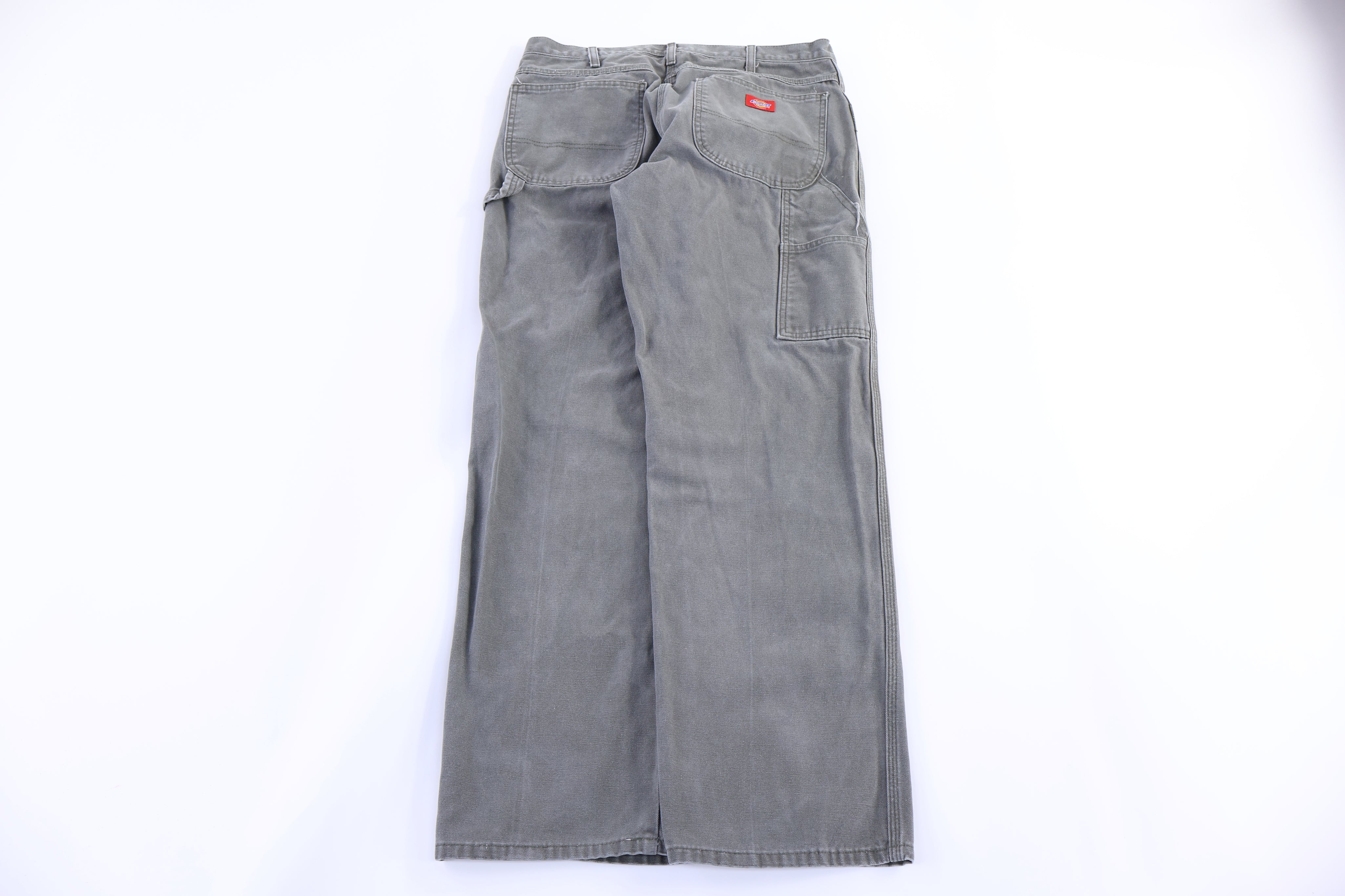 Dickies Logo Patch Green Pants