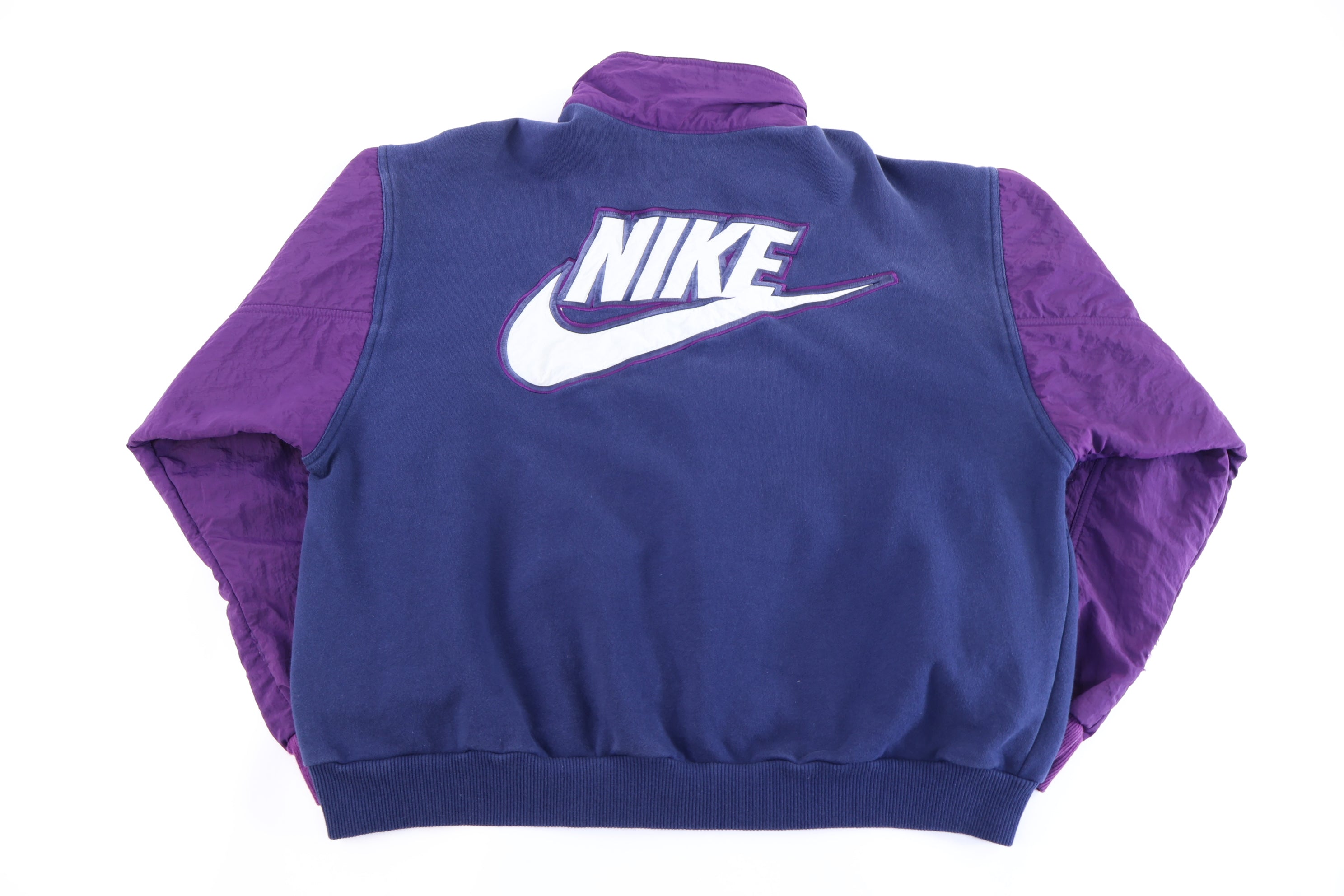 90's Nike Embroidered Logo Multicolor Full Zip Jacket