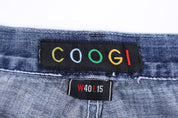 Y2K Coogi Medium Wash Denim Shorts