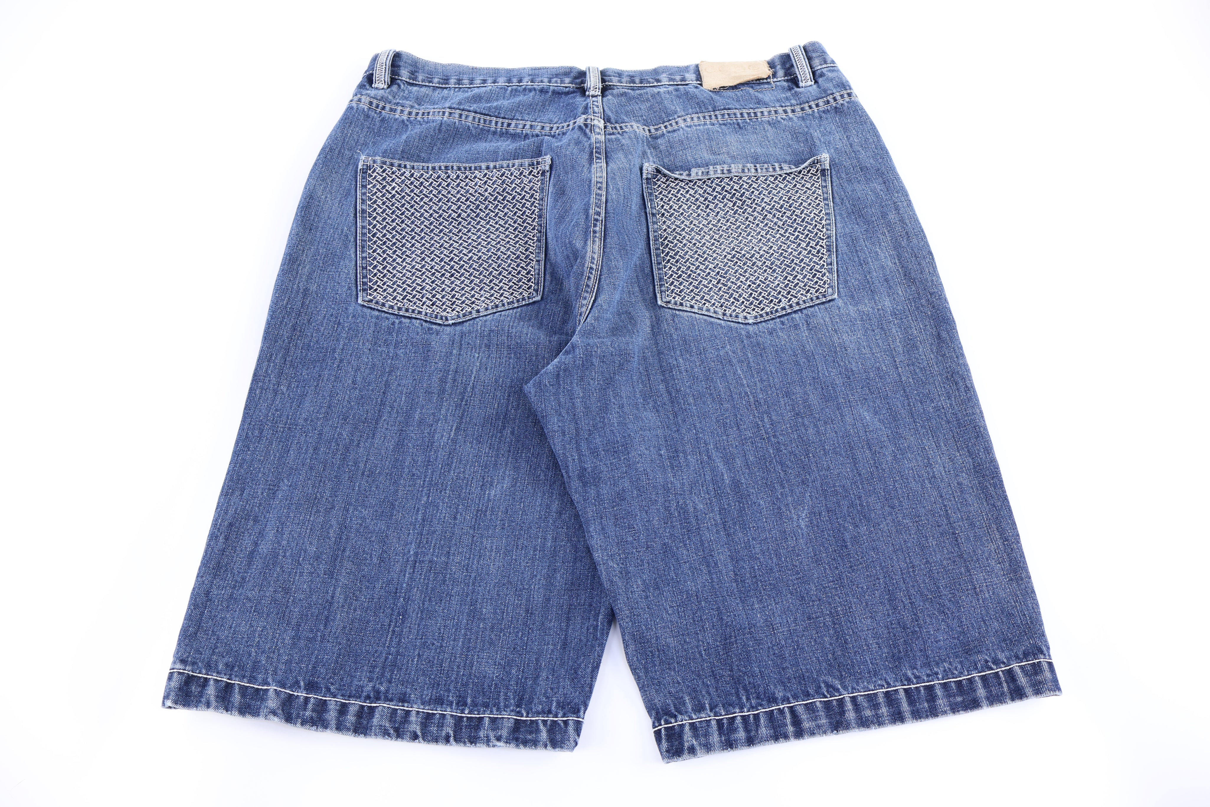 Y2K Coogi Medium Wash Denim Shorts