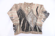 90's Coogi Australia Multipattern Knit Sweater