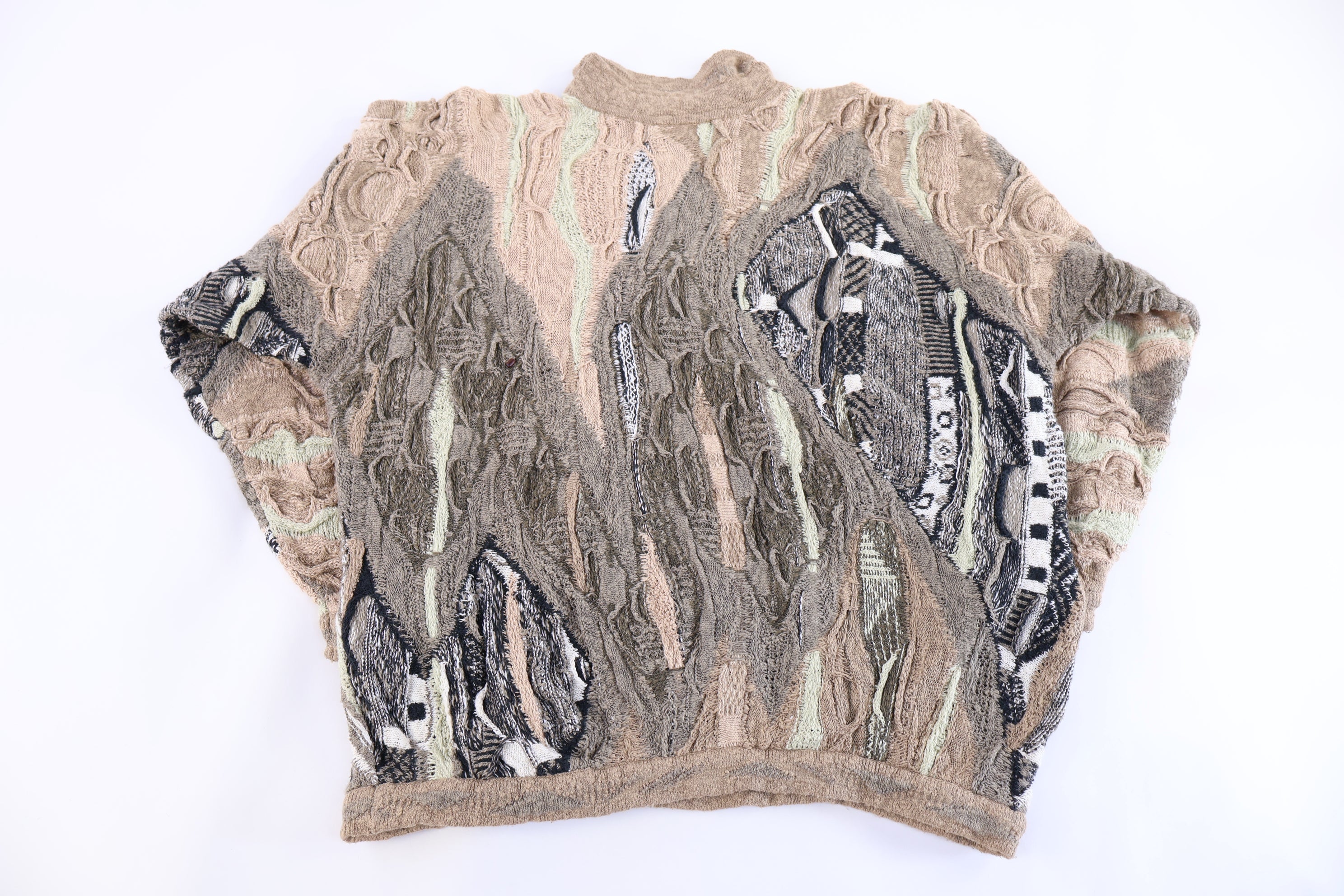 90's Coogi Australia Multipattern Knit Sweater