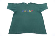 90's Mickey Mouse Embroidered T-shirt