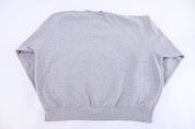 Vintage Nike Team Embroidered Logo Grey Blank Sweatshirt