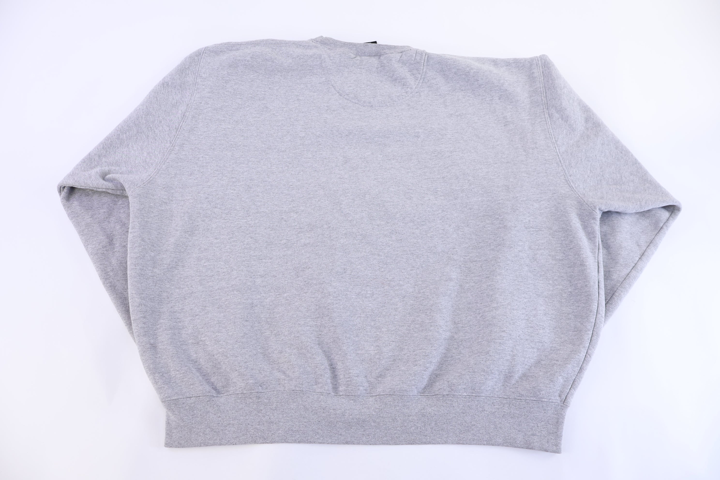 Vintage Nike Team Embroidered Logo Grey Blank Sweatshirt