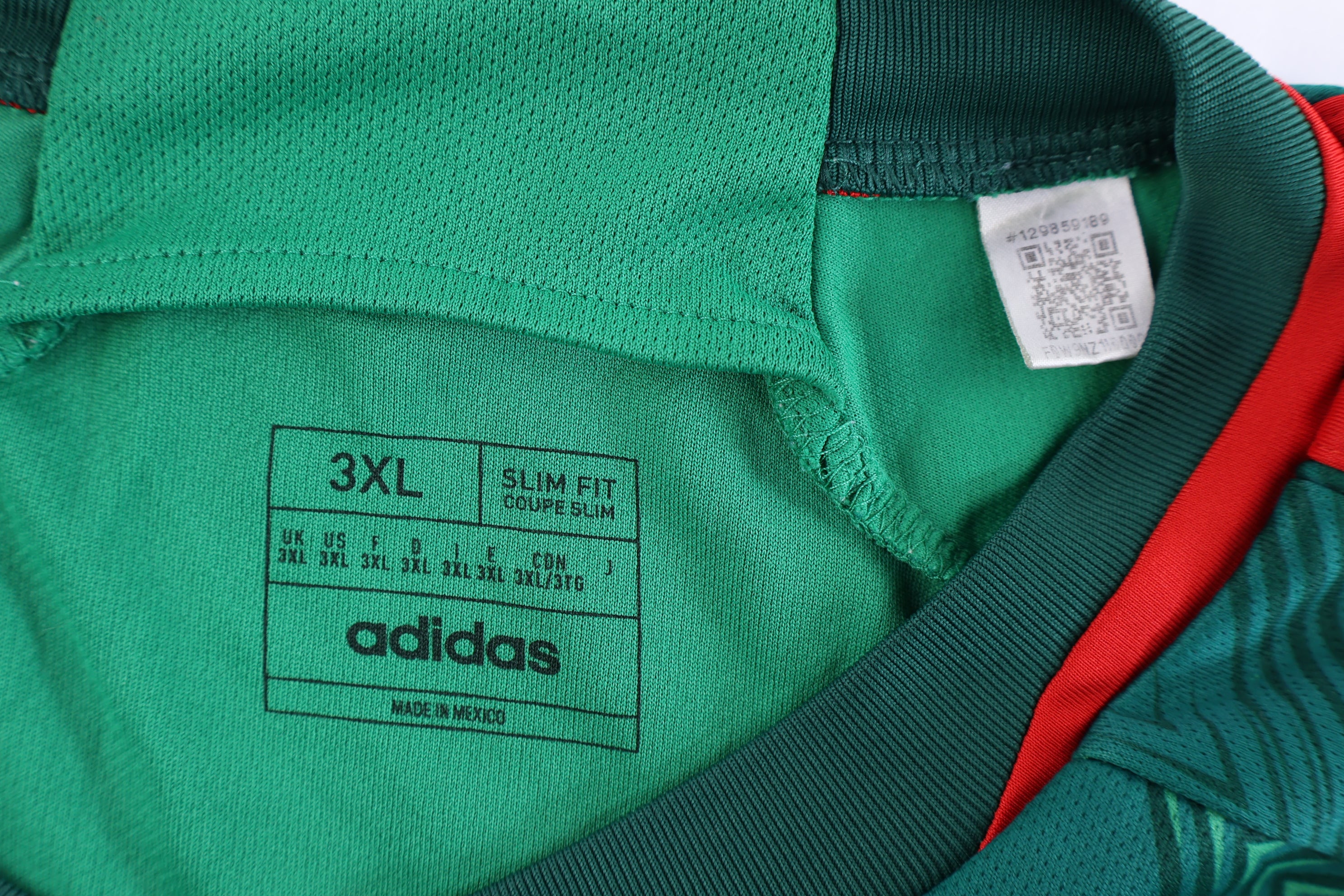 2022 Mexico Home Soccer Jersey