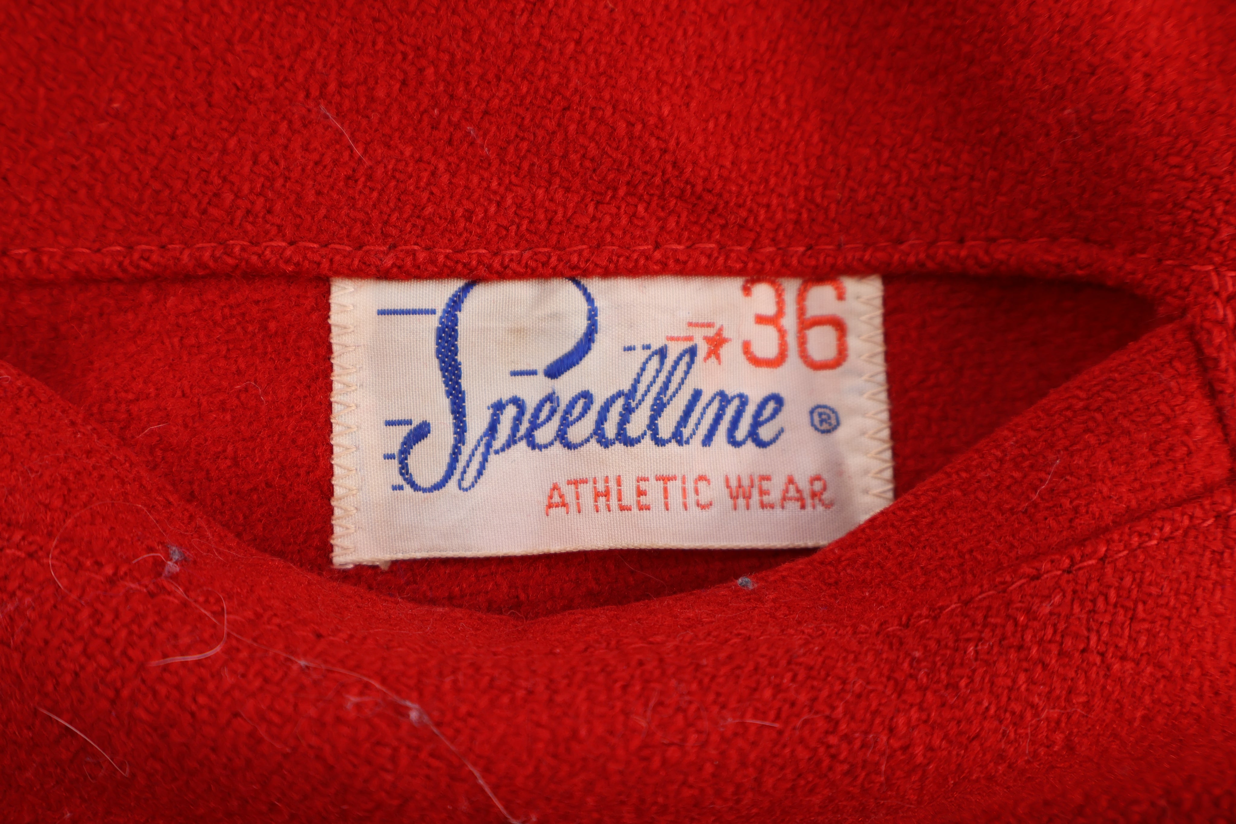 60's Red & Black Varsity Jacket