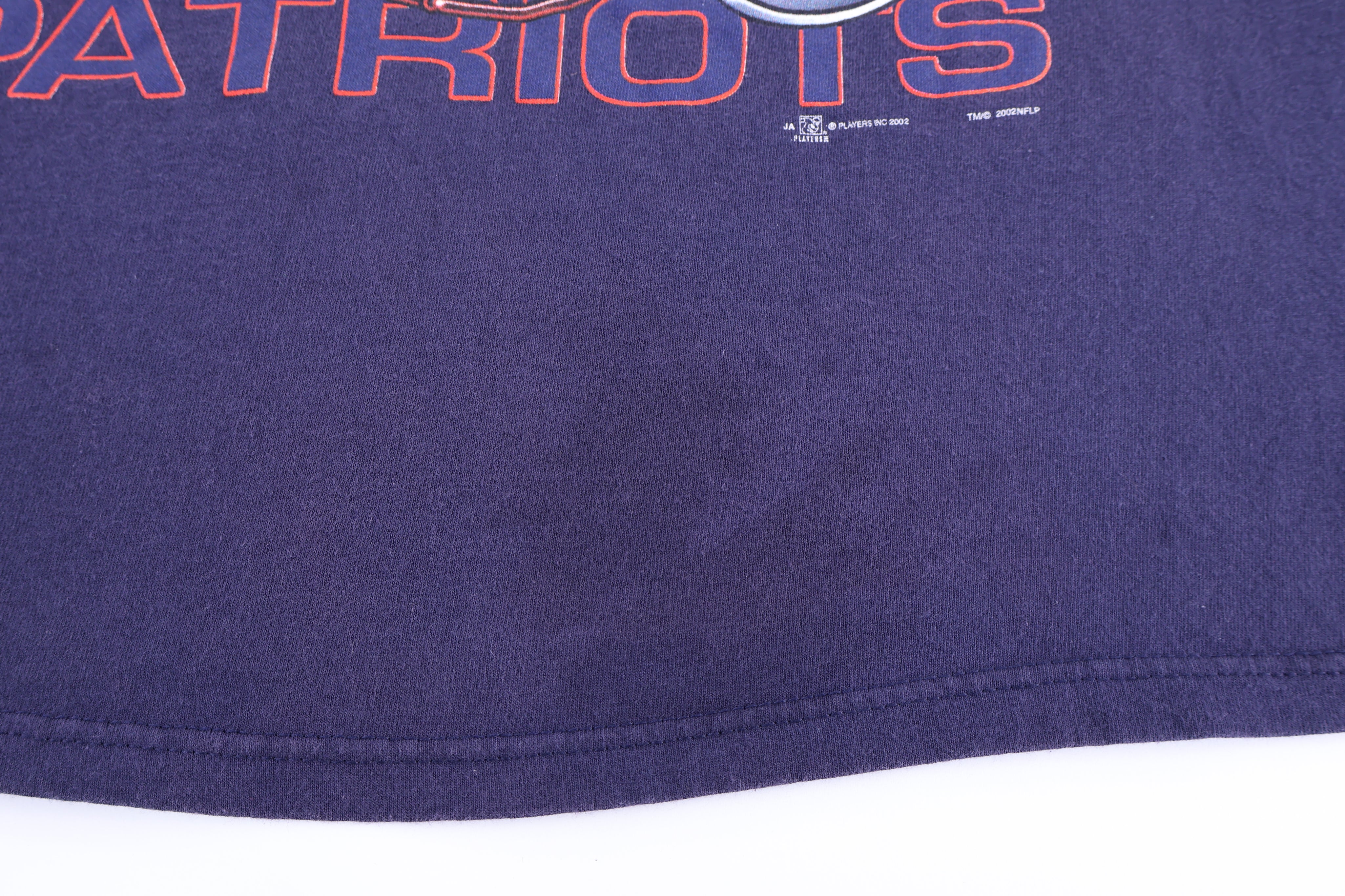 2002 New England Patriots Football LS T-shirt