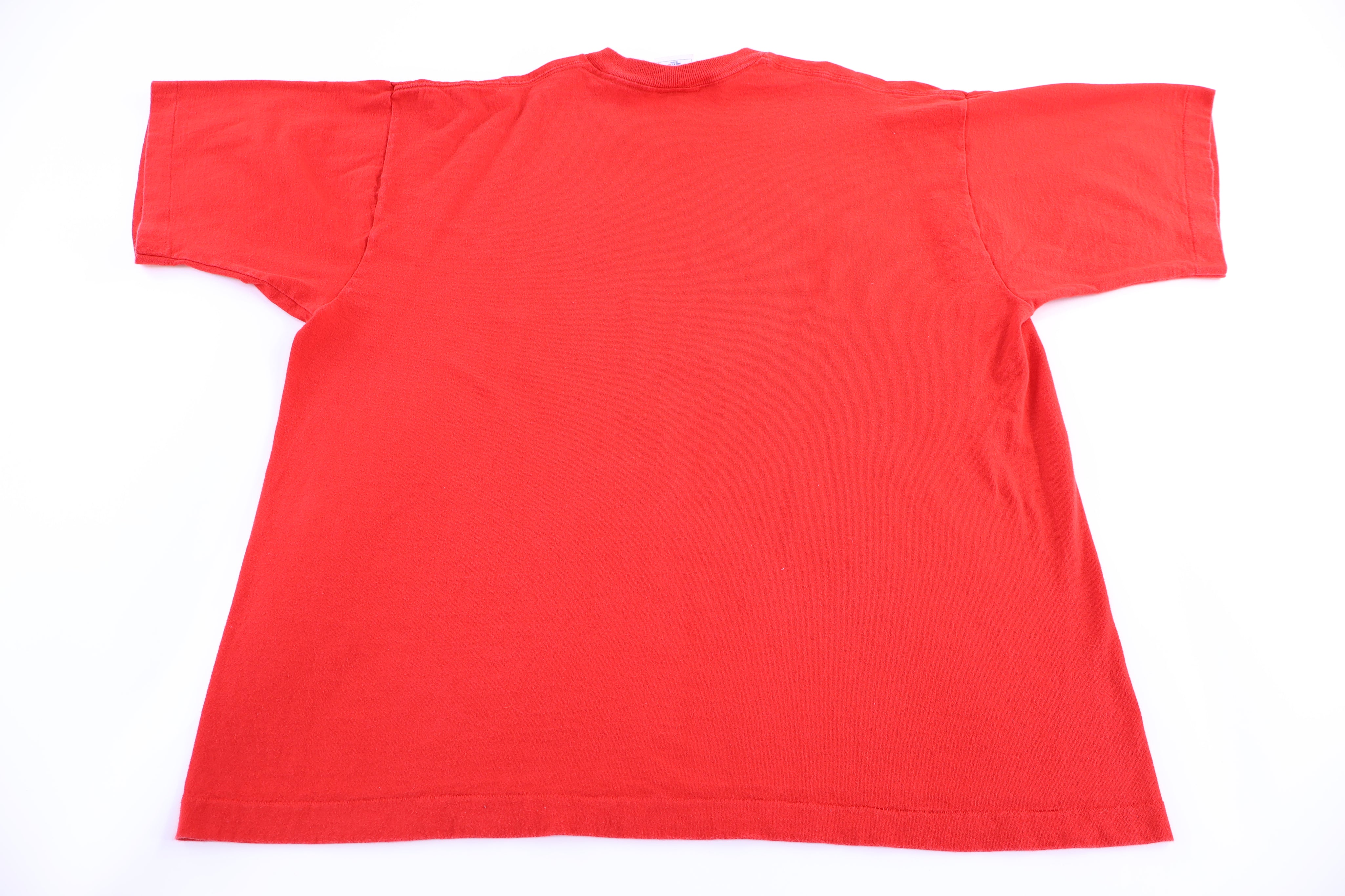 90's Detroit Red Wings Chris Osgood Hockey T-shirt