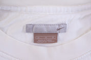 Vintage Nike Embroidered Logo White Sweatshirt