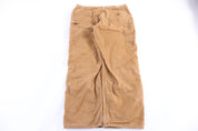 Carhartt Logo Patch Tan Lined Pants