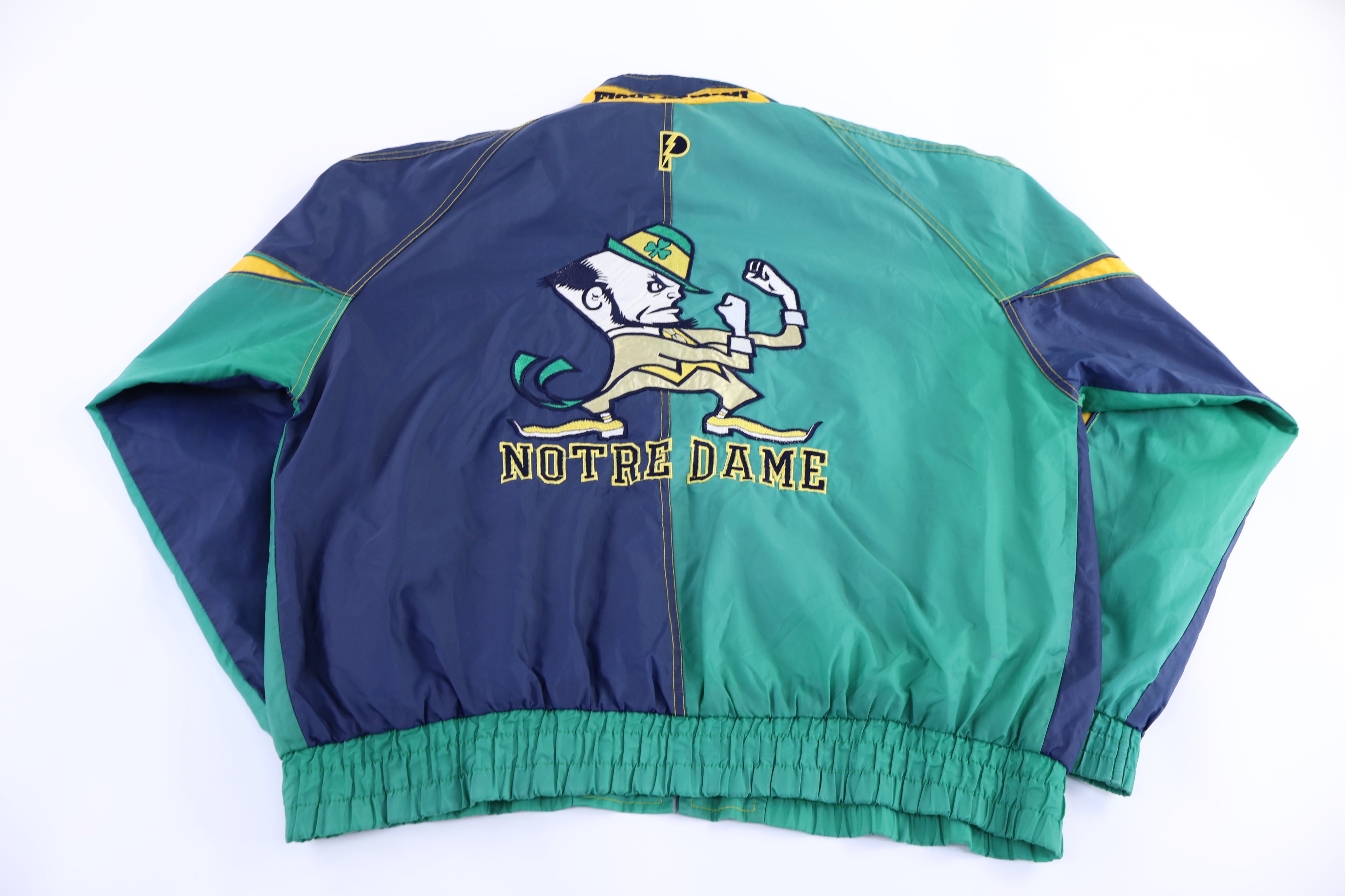 Vintage University of Notre Dame Full Zip Jacket
